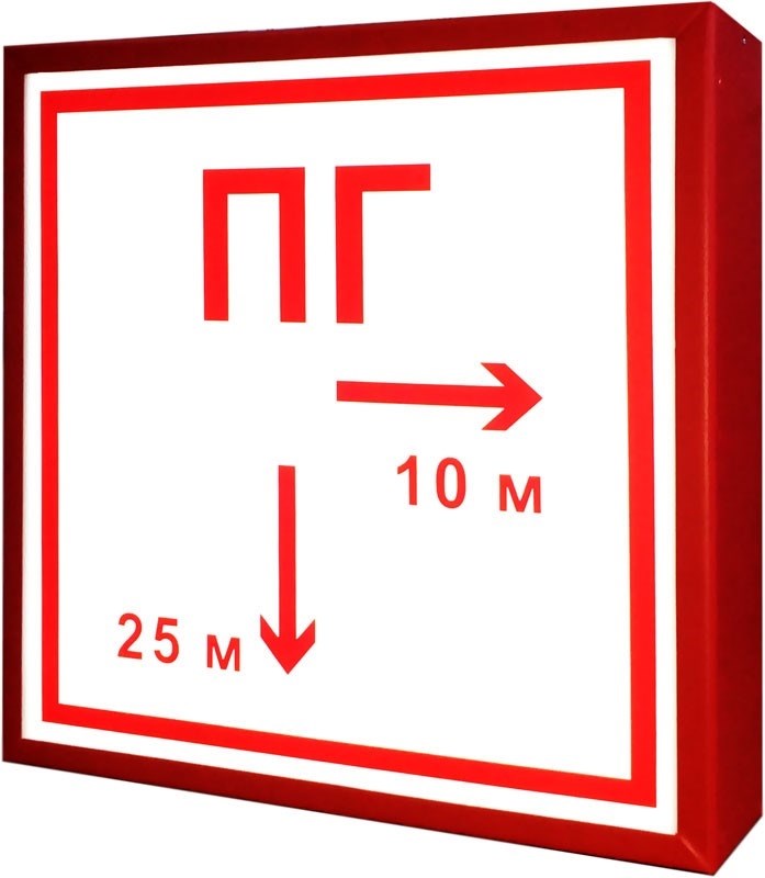 Представление пожарного гидранта (табличное представление)