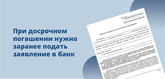 При желании предварительно уведомить банк, возможно осуществить досрочное погашение.